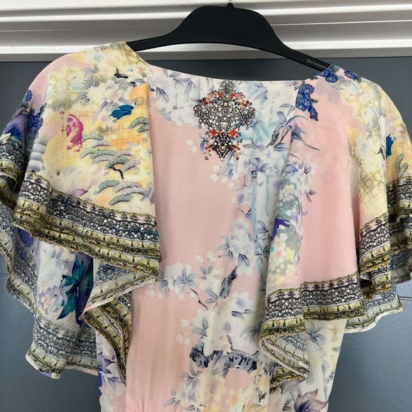 Camilla Harajuku Heiress Frill Sleeve Long Dress in Small - Picture 6 of 11